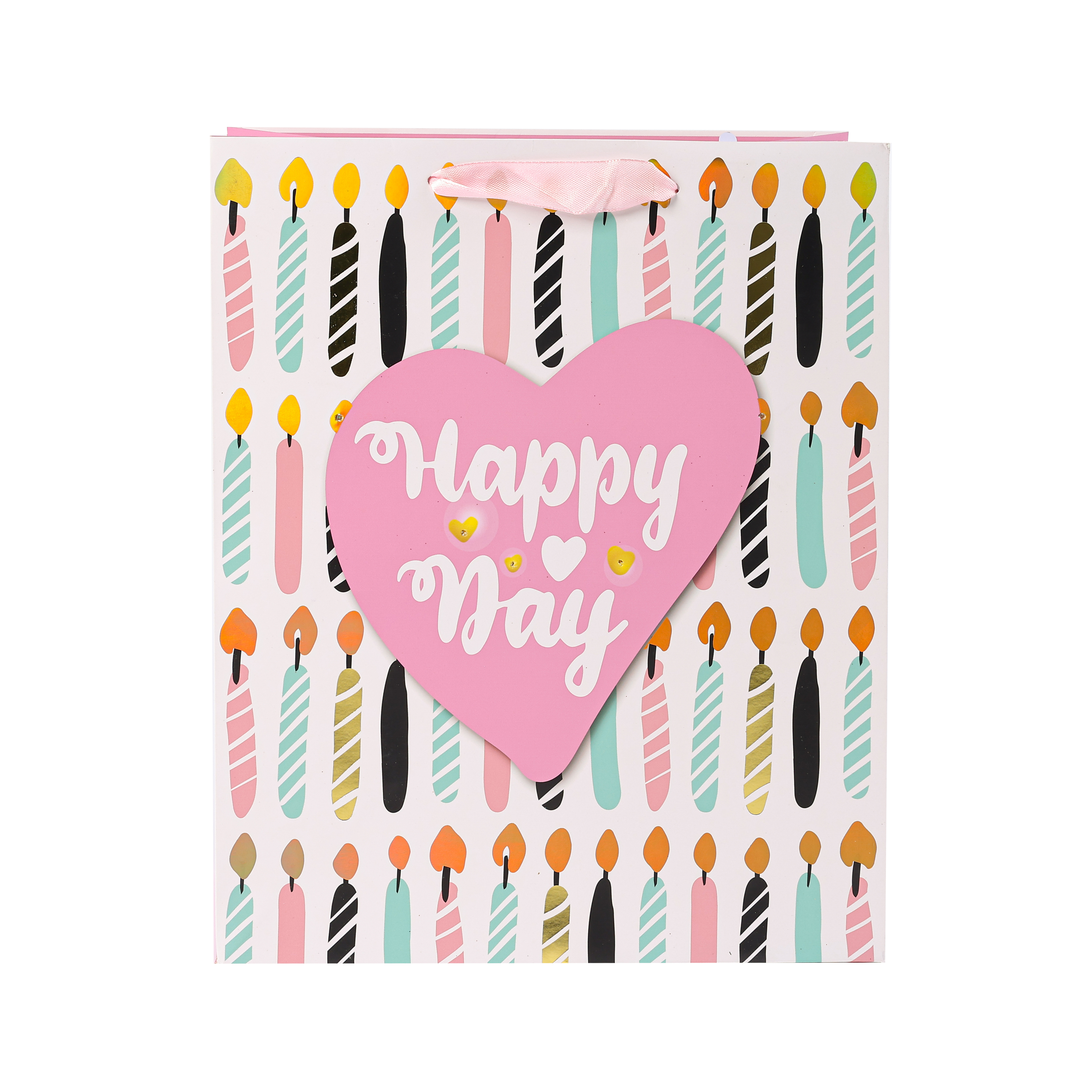 Birthday Candle Love Patch Gift Bag KT029